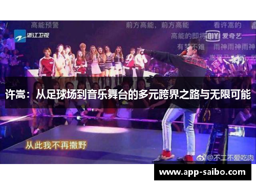 许嵩:从足球场到音乐舞台的多元跨界之路与无限可能 许嵩:从足球场到音乐舞台的多元跨界之路与无限可能