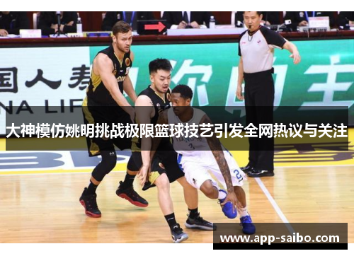 大神模仿姚明挑战极限篮球技艺引发全网热议与关注